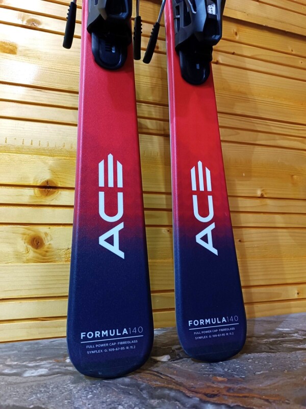 LYŽE ELAN FORMULA RED 140CM